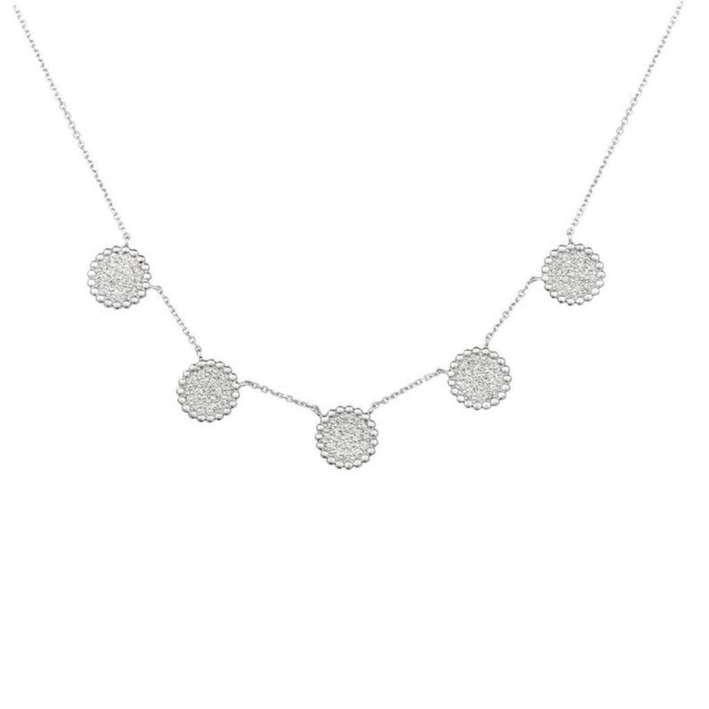 100 Ct Natural Diamond Necklace 18 14k Gold